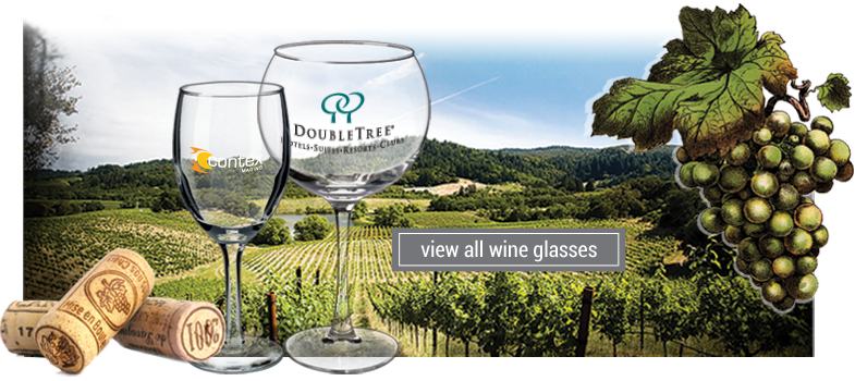 Personalized Wine Glasses & Stemware